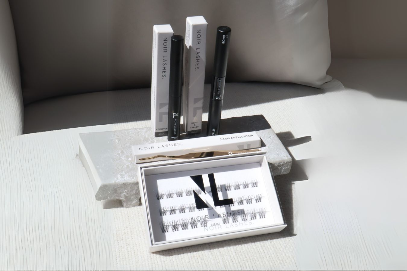 Noir lashes box starterset